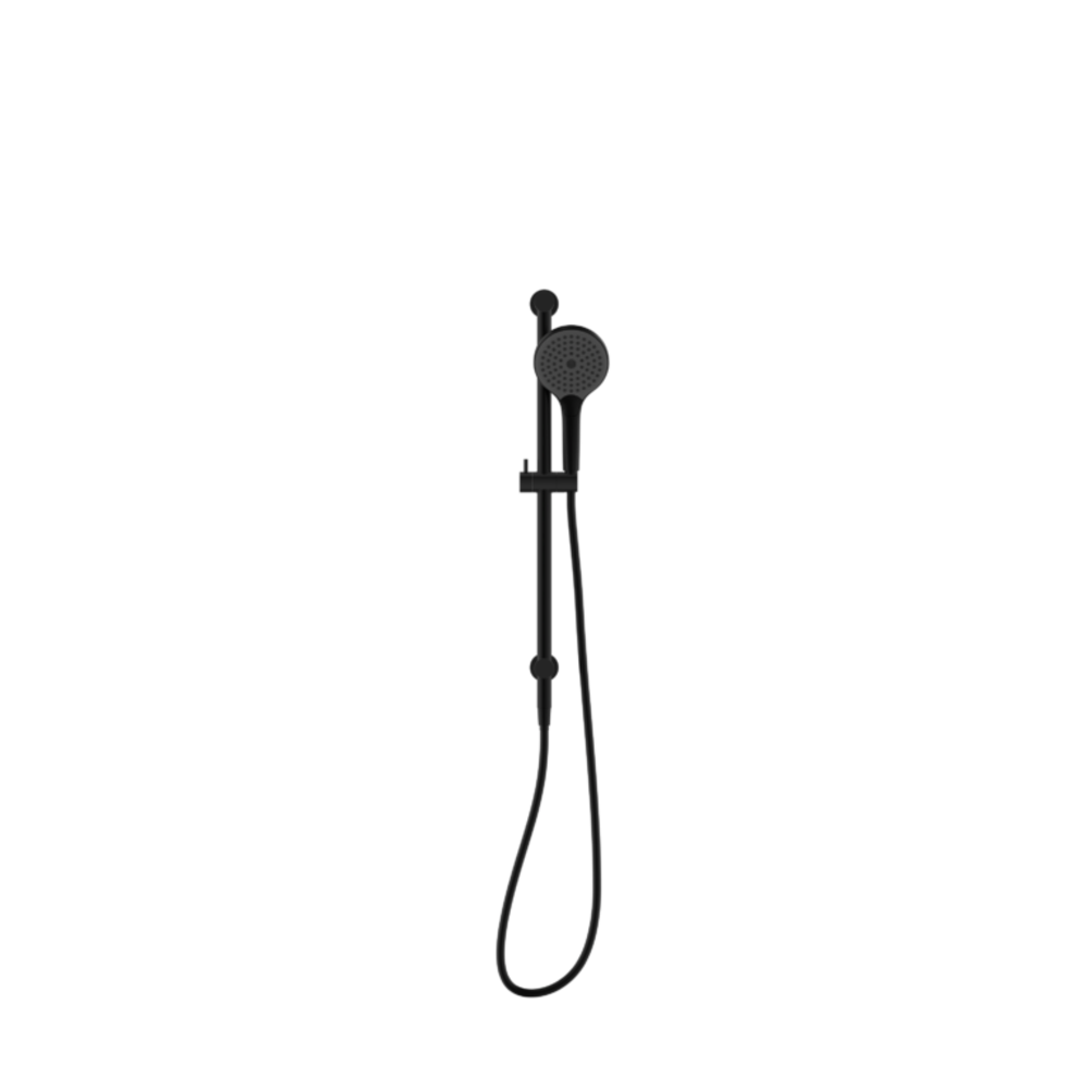 Nero Mecca Shower Rail With Air Shower II Matte Black NR221905GMB - Rail Showers