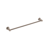 Nero Mecca Single Towel Rail 600mm Brushed Bronze NR1924BZ - Towel Rails
