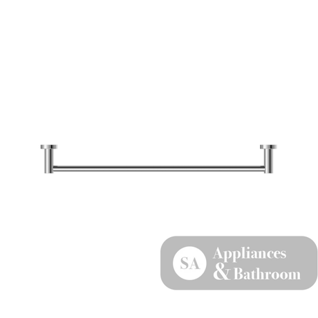 Nero Mecca Single Towel Rail 600mm Chrome NR1924CH - Towel Rails