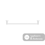 Nero Mecca Single Towel Rail 600mm Matte White NR1924MW - Towel Rails