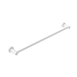 Nero Mecca Single Towel Rail 800mm Matte White NR1930MW - Towel Rails