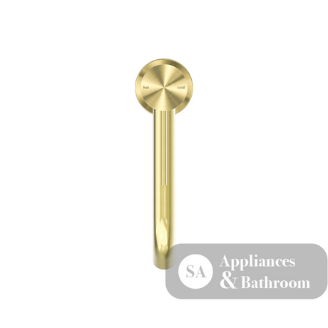 Nero Mecca Tall Basin Mixer Brushed Gold NR221901aBG - Basin Mixers