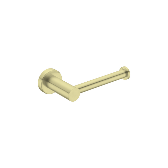 Nero Mecca Toilet Roll Holder Brushed Gold NR1986BG - TOILET ROLL HOLDERS