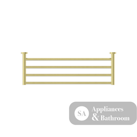 Nero Mecca Towel Rack Brushed Gold NR1989BG - Towel Rails