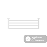 Nero Mecca Towel Rack Matte White NR1989MW - Towel Rails