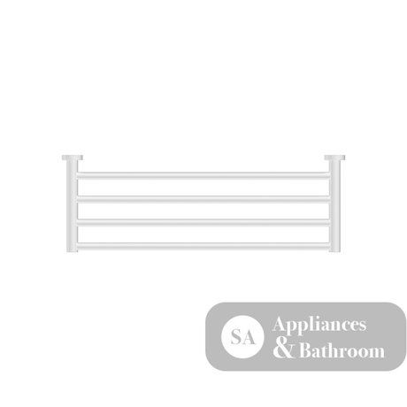 Nero Mecca Towel Rack Matte White NR1989MW - Towel Rails