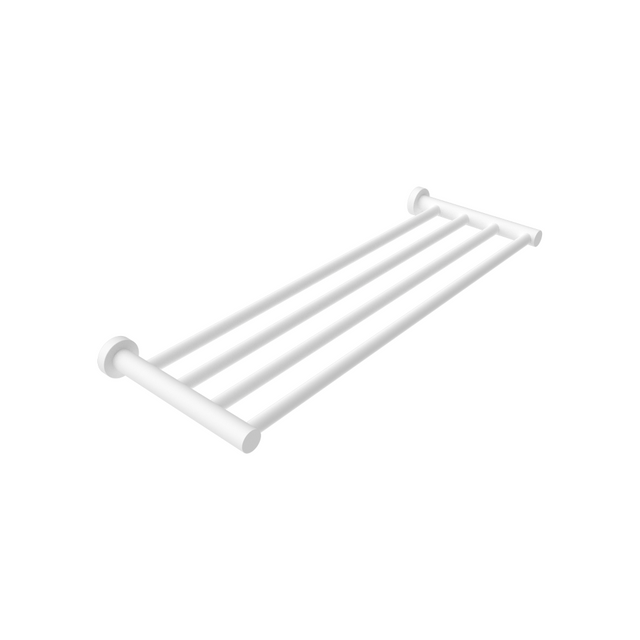 Nero Mecca Towel Rack Matte White NR1989MW - Towel Rails