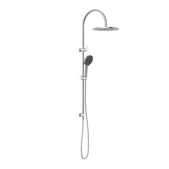 Nero Mecca Twin Shower With Air Shower II Chrome NR221905HCH - Twin Showers