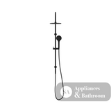 Nero Mecca Twin Shower With Air Shower Matte Black NR221905bMB - Twin Showers