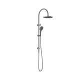 Nero Mecca Twin Shower With Shower Gun Metal NR221905eGM - Twin Showers