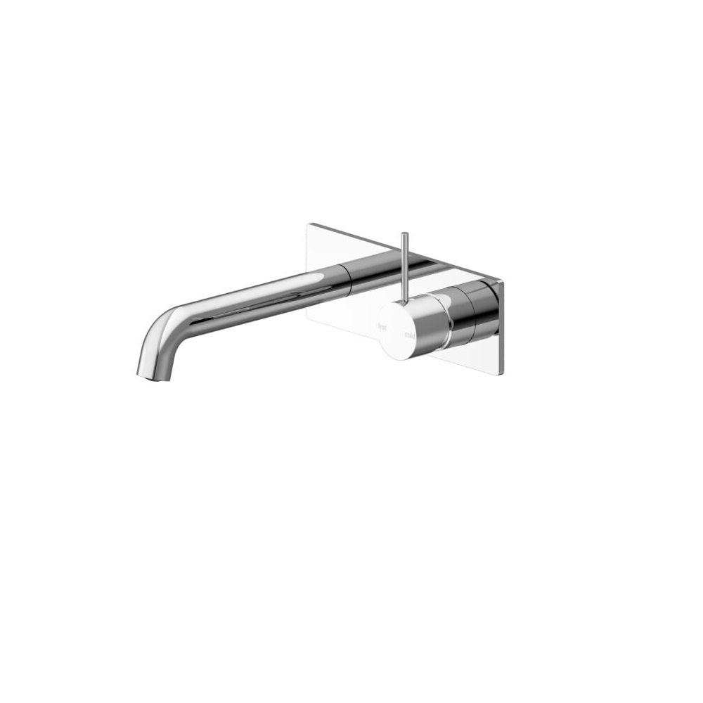 Nero Mecca Wall Basin/Bath Mixer Handle Up 160mm Chrome NR221910B160CH - Wall Mixers & Spouts