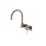 Nero Mecca Wall Basin/Bath Mixer Swivel Spout Brushed Bronze NR221910QBZ - Wall Mixers & Spouts