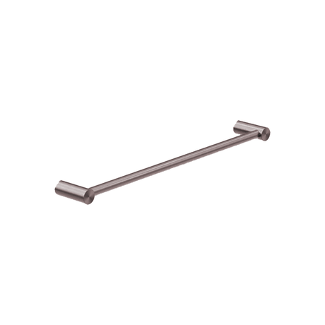 Nero New Mecca Single Towel Rail 600mm Brushed Bronze NR2324BZ - Towel Rails