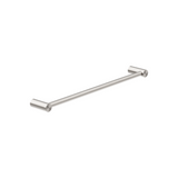 Nero New Mecca Single Towel Rail 600mm Brushed Nickel NR2324BN - Towel Rails