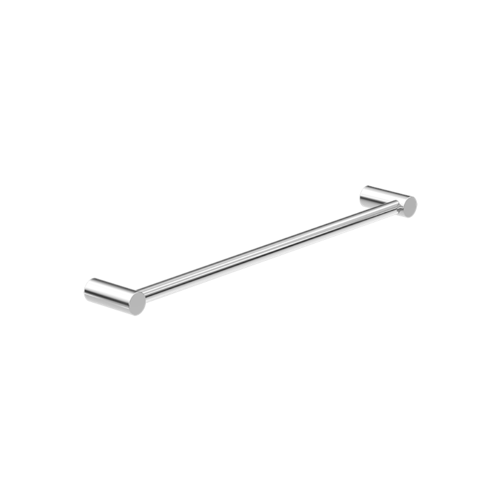 Nero New Mecca Single Towel Rail 600mm Chrome NR2324CH - Towel Rails