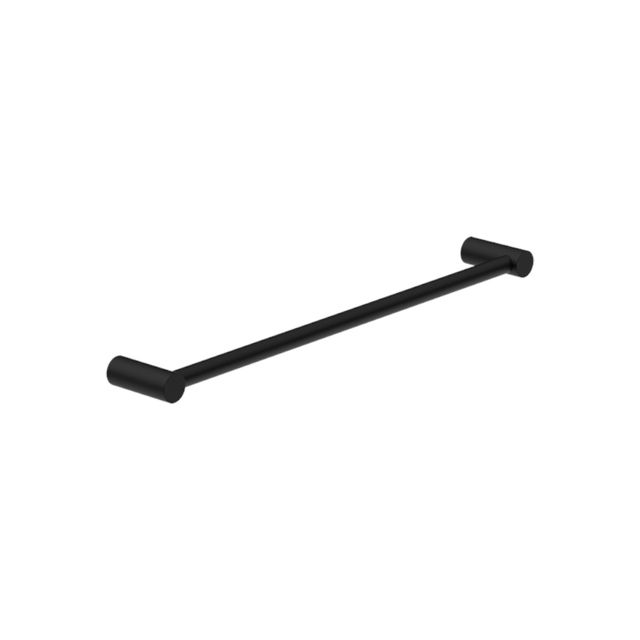 Nero New Mecca Single Towel Rail 600mm Matte Black NR2324MB - Towel Rails