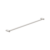 Nero New Mecca Single Towel Rail 800mm Brushed Nickel NR2330BN - Towel Rails