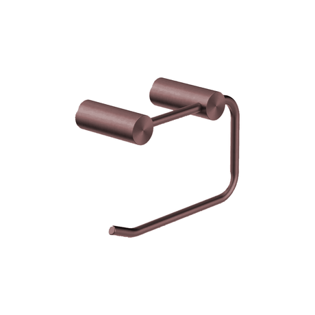 Nero New Mecca Toilet Roll Holder Brushed Bronze NR2386BZ - TOILET ROLL HOLDERS