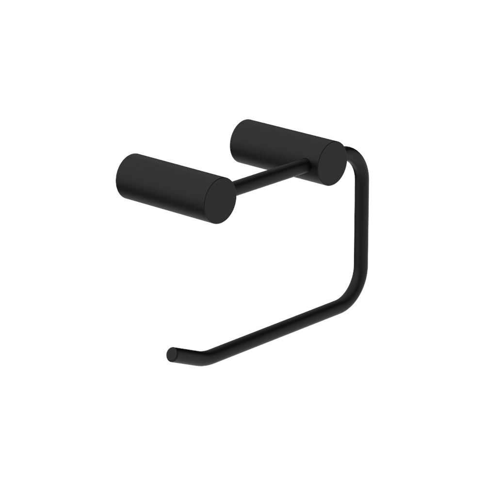 Nero New Mecca Toilet Roll Holder Matte Black NR2386MB - TOILET ROLL HOLDERS