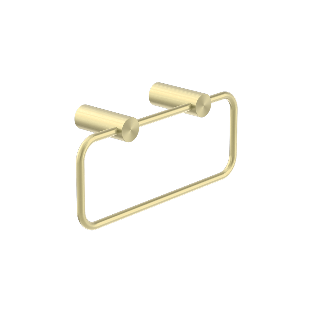 Nero New Mecca Towel Ring Brushed Gold NR2380ABG - Towel Rails