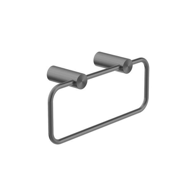 Nero New Mecca Towel Ring Gun Metal NR2380AGM - Towel Rails