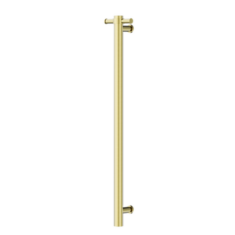 Nero NonHeated Vertical Towel Rail 900mm Brushed Gold NRV901BG - Towel Ladder