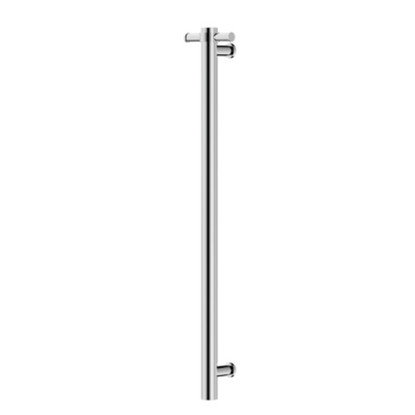Nero NonHeated Vertical Towel Rail 900mm Chrome NRV901CH - Towel Ladder