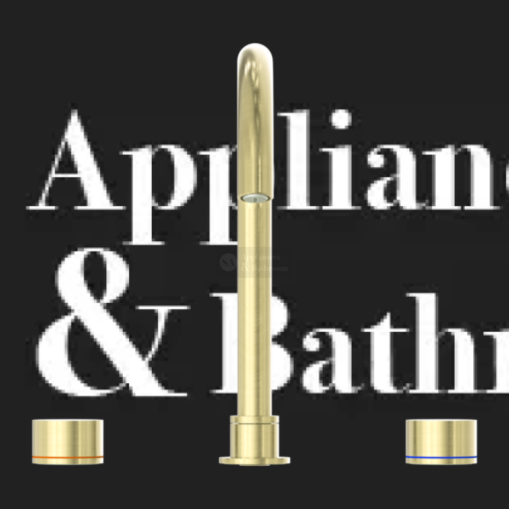 Nero NR211707BG Kara Kitchen Set - Brushed Gold Tapware 3 Piece