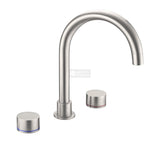 Nero NR211707BN Kara Kitchen Set - Brushed Nickel Tapware 3 Piece