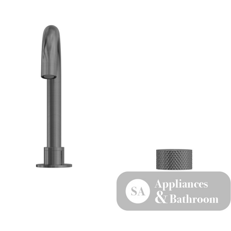 Nero Opal Progressive Basin Set Graphite NR252001GR - Wall Mixers & Spouts