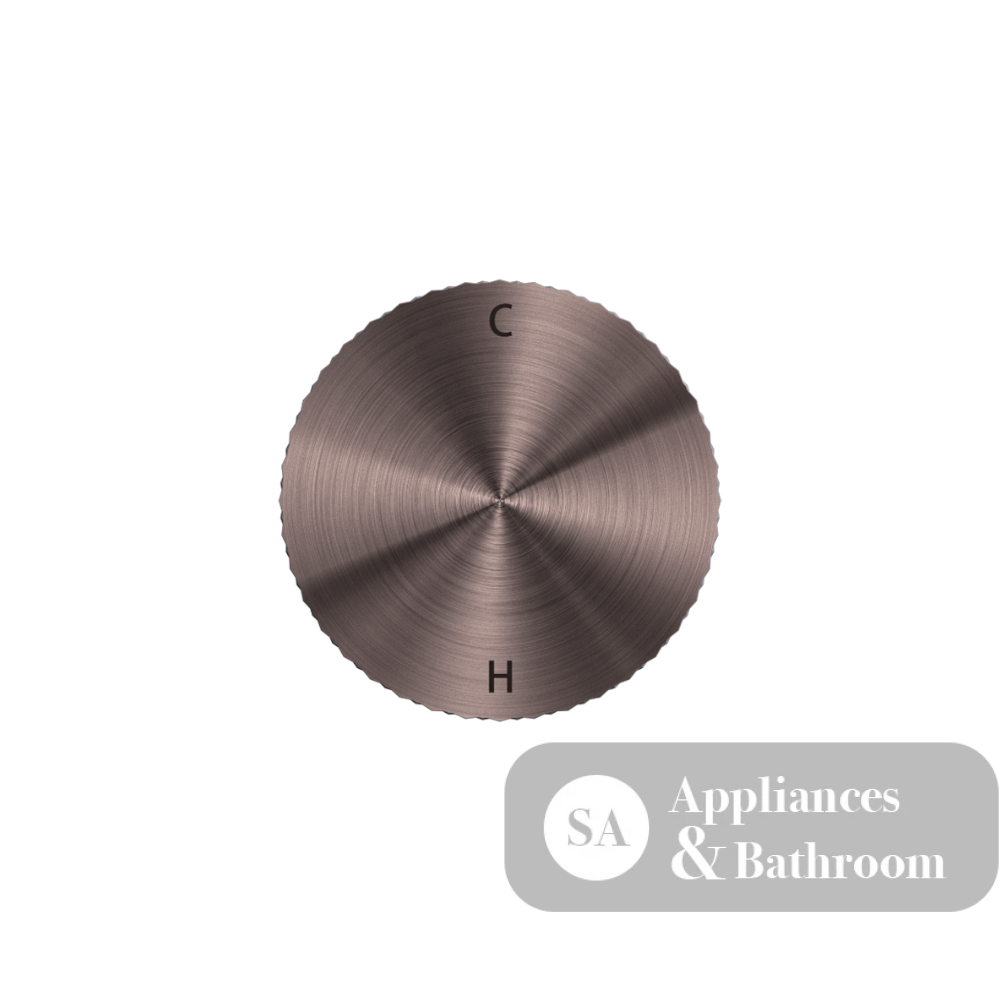 Nero Opal Progressive Shower Mixer Brushed Bronze NR252009BZ - Bathroom Wall Mixers