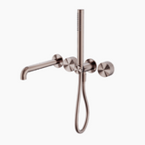 Nero Opal Progressive Shower System (Separate Plates) 230mm Brushed Bronze NR252003B230BZ - Hand Showers