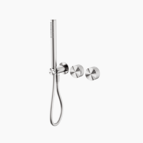 Nero Opal Progressive Shower System (Separate Plates) Brushed Nickel NR252003DBN - Wall Mixers & Spouts