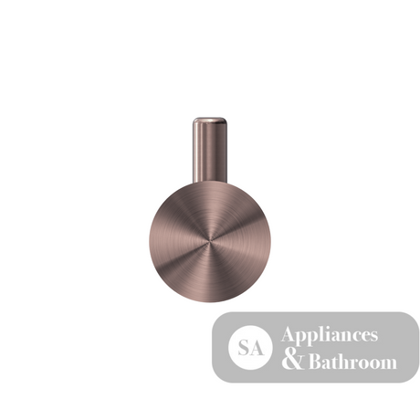Nero Opal Robe Hook Brushed Bronze NR2582BZ - Robe Hooks