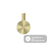 Nero Opal Robe Hook Brushed Gold NR2582BG - Robe Hooks