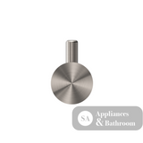 Nero Opal Robe Hook Brushed Nickel NR2582BN - Robe Hooks