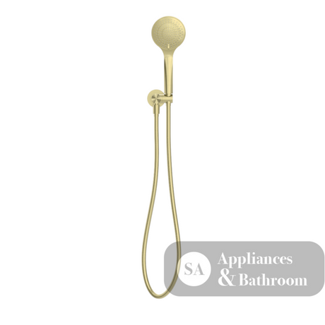 Nero Opal Shower Bracket with Air Shower Brushed Gold NR251905BG - Hand Showers