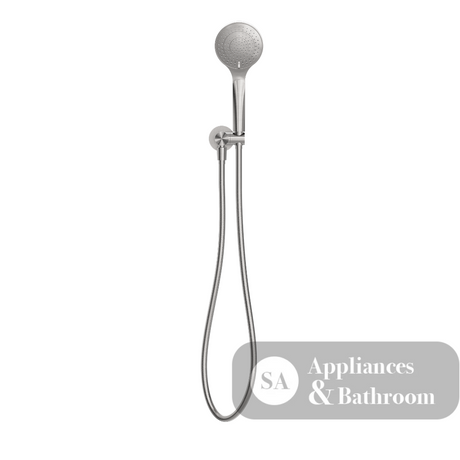 Nero Opal Shower Bracket with Air Shower Brushed Nickel NR251905BN - Hand Showers