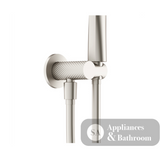 Nero Opal Shower Bracket with Air Shower Brushed Nickel NR251905BN - Hand Showers