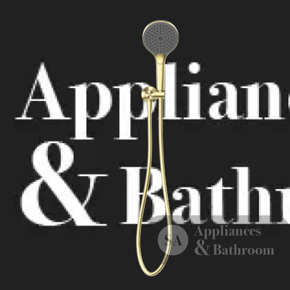 Nero Opal Shower Bracket With Air Shower II Brushed Gold NR251905FBG - Hand Showers