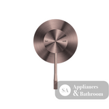 Nero Opal Shower Mixer Brushed Bronze NR251909BZ - Bathroom Wall Mixers