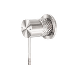 Nero Opal Shower Mixer with 60mm Plate Brushed Nickel NR251909hBN - Bathroom Wall Mixers