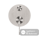 Nero Opal Shower Mixer with Diverter Brushed Nickel NR251909aBN - Wall Mixer Diverter