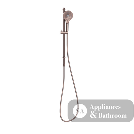 Nero Opal Shower Rail Brushed Bronze NR251905dBZ - Rail Showers