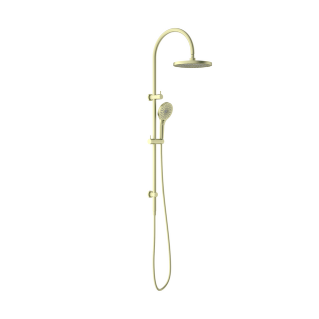 Nero Opal Shower Set Brushed Gold NR251905eBG - Twin Showers