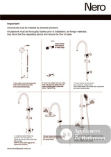 Nero Opal Shower Set Graphite NR251905eGR - Twin Showers
