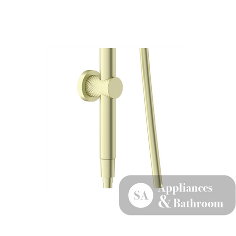 Nero Opal Shower Set with Air Shower Brushed Gold NR251905bBG - Twin Showers