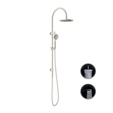 Nero Opal Shower Set with Air Shower Brushed Nickel NR251905bBN - Twin Showers