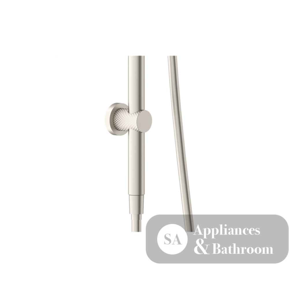 Nero Opal Shower Set with Air Shower Brushed Nickel NR251905bBN - Twin Showers