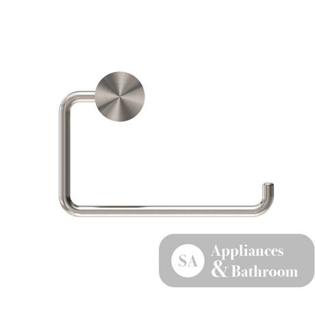 Nero Opal Toilet Roll Holder Brushed Nickel NR2586BN - TOILET ROLL HOLDERS